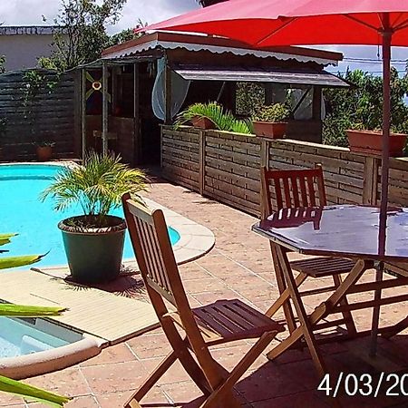 Agreable Chambre D'Hotes, Sdb, Piscine, Carbet Cuisine. Saint-Claude Dış mekan fotoğraf